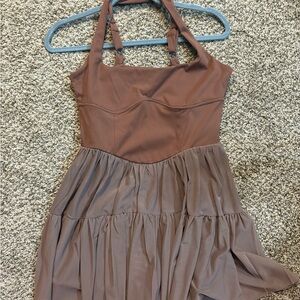 Athletic Brown Romper